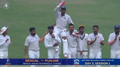 Ranji Trophy 2025, Bengal vs Punjab, Day 3: Match Highlights