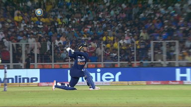IND vs ENG 2021, 2nd T20I : Ishan Kishan Six