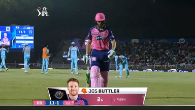 M63: LSG vs RR – Jos Buttler Wicket