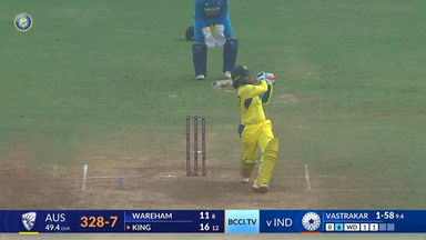 IND-W vs AUS-W 2023-24, 3rd ODI: Alana King Six