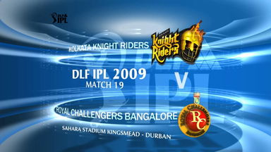 IPL 2009 Match 19 Highlights KKR vs RCB