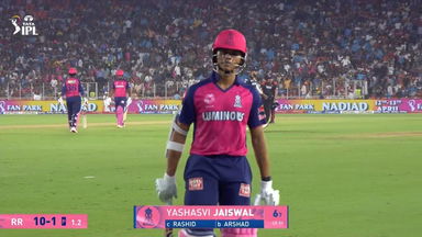 IPL 2025 M23: GT vs RR - Yashasvi Jaiswal Wicket