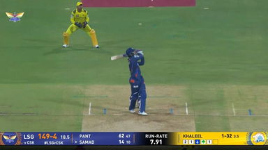 IPL 2025 M30: LSG vs CSK - Abdul Samad Six