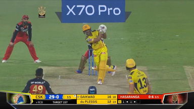 M35: RCB vs CSK – Ruturaj Gaikwad Six