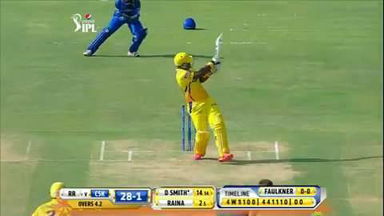 M15: RR vs CSK – Dwayne Smith Six