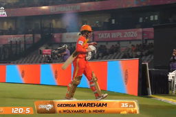 Wicket: Eliminator, Gujarat Giants vs Delhi Capitals, WPL 2026: Georgia Wareham Wicket