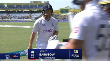 IND vs ENG 2024, 4TH Test: Jonny Bairstow Wicket