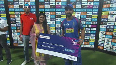 Eliminator: KKR vs RR – Star Plus nayi soch award – Ajinkya Rahane
