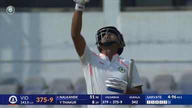 Ranji Trophy 2025 Final, Vidarbha vs Kerala: Darshan Nalkande's fighting knock of 51(98)
