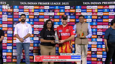 IPL 2025 M69: PBKS vs MI - Angel One Super Sixes of the Match - Josh Inglis