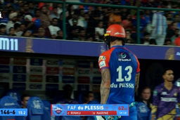 IPL 2025 M48: DC vs KKR - Faf Du Plessis Wicket