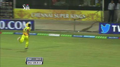 M19: CSK vs PWI – Aaron Finch 67