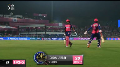 M09: RR vs DC – Dhruv Jurel Wicket