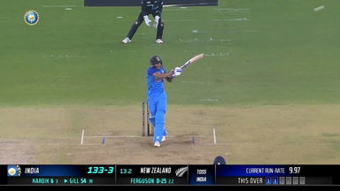 IND vs NZ 2023, 3RD T20I: Shubman Gill  Six