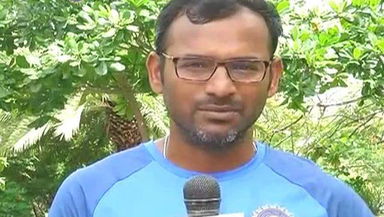 R Sridhar addresses the media ahead of the 3rd ODI