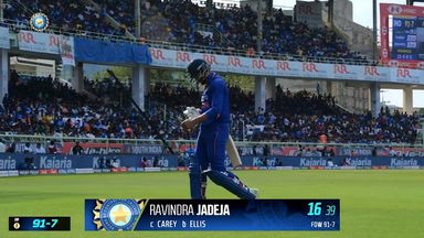 IND vs AUS 2023, 2ND ODI: Ravindra Jadeja Wicket