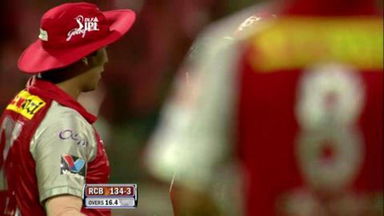 Match 44 RCB vs KXIP – Kohli's Wicket