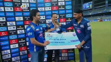 M39: MI vs DD – Man of the Match – Harbhajan Singh