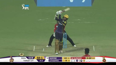 M03: KKR vs RCB – Sunil Narine Six