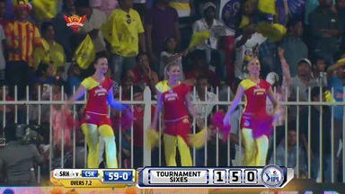 M17: SRH vs CSK –  Dwayne Smith Six