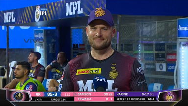 M18: RR vs KKR  – Brendon Mccullum Interview