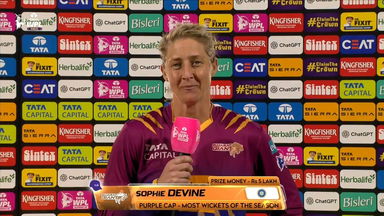 TATA WPL 2026 - Purple Cap - Most Wickets of the Season: Sophie Devine