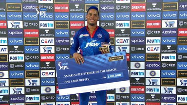 M50: DC vs CSK  – Safari Super Striker of the Match – Shimron Hetmyer