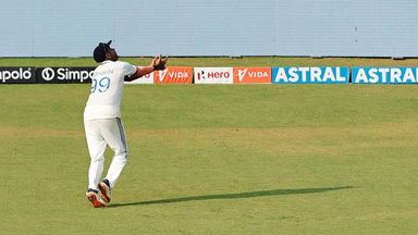 Sensational catch running backwards ft. R Ashwin