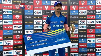 Q1: MI vs DC – Man of the Match – Jasprit Bumrah