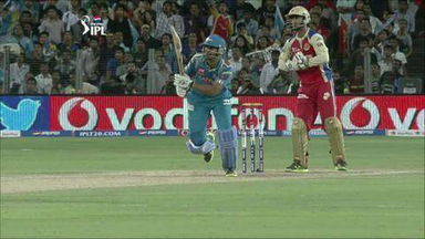 M46: PWI vs RCB – Abhishek Nayar Wicket