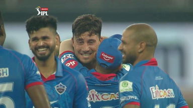 M02: DC vs KXIP – Fall of Wickets