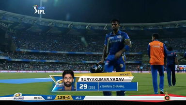 M31: MI vs RCB – Suryakumar Yadav Wicket