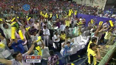 Match 30 RR vs RCB – Kohli's Wicket