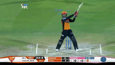 M45: RR vs SRH – Rashid Khan Six