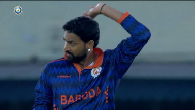 SMAT 2023 Final: Captain gets Captain: Krunal Pandya dismisses Mandeep Singh