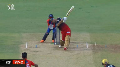 M20: RCB vs DC –  Glenn Maxwell  Six