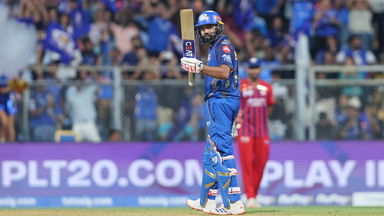 Wankhede rises for Rohit: 50 up in style