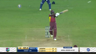 IND vs WI 2022, 2ND ODI: Odean Smith Six