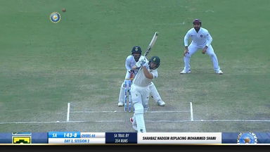 IND vs SA 2019, 3rd Test, Day 3: George Linde Six