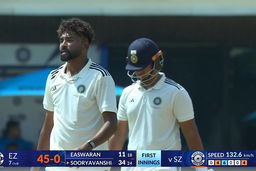 Duleep Trophy 2026 Final, EZ vs SZ: 4,6,4: Vaibhav on the charge vs Siraj