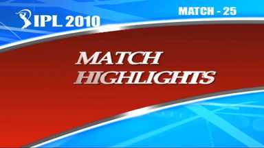 IPL 2010 Match 25 Highlights DC vs MI