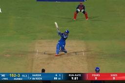 IPL 2026 M24: MI vs PBKS - Quinton De Kock Six