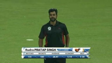 Vijay Hazare Trophy, Final: Delhi v Gujarat, RP Singh's four-for