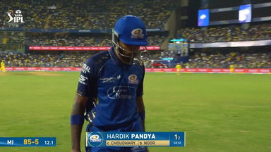 IPL 2026 M33: MI vs CSK - Hardik Pandya Wicket