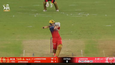 IPL 2025 Final: RCB vs PBKS - Liam Livingstone Six