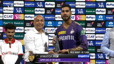 M60: KKR vs MI – AngelOne Super 6 of the Match – Venkatesh Iyer