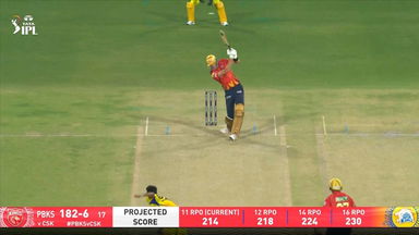 IPL 2025 M22: PBKS vs CSK - Marco Jansen Six