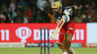 Elegant: Kohli unfurls couple of crunching drives for 4s