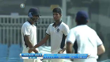 Duleep Trophy, 2017-18: Washington Sundar's economical 5-wicket haul