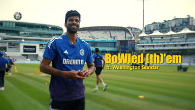 BoWled (th)'em ft. Washington Sundar